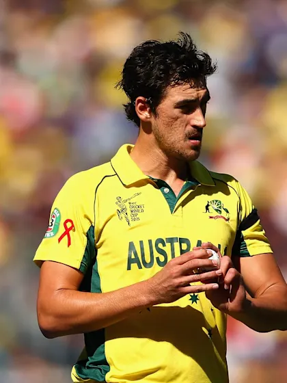 Mitchell Starc on top of the world