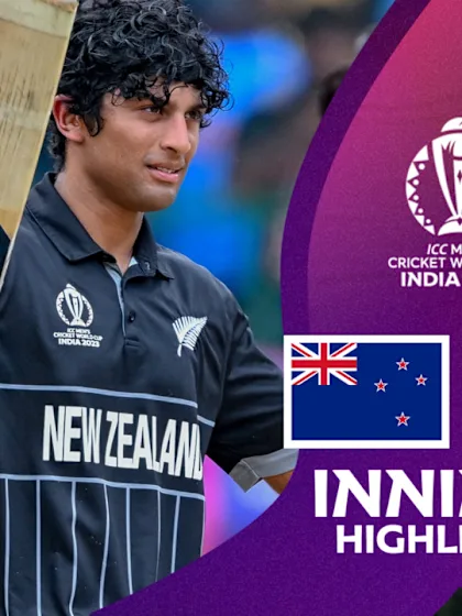 Ravindra, Williamson fire up New Zealand past 400 | Innings Highlights | CWC23