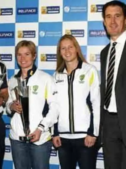 ICC World Twenty20 trophies on parade at world-famous MCG