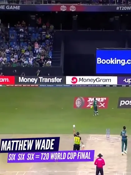 Nissan POTD: Matthew Wade's triple sixes
