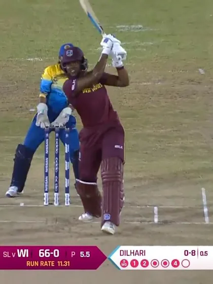 WI v SL: West Indies innings highlights