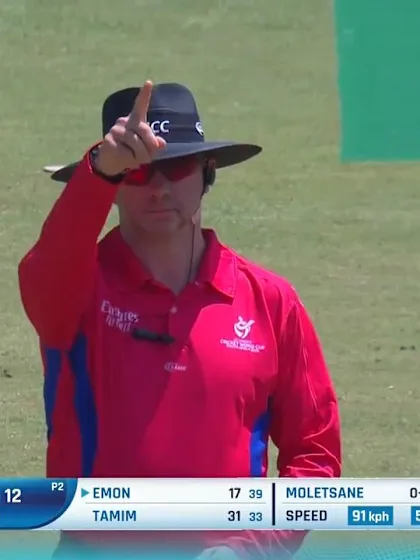 ICC U19 CWC: SA v BAN – All the wickets to fall in the match