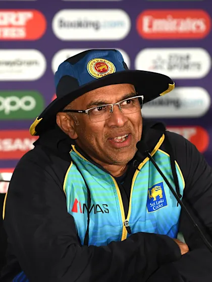 4 June - Cardiff - Sri Lanka coach Chandika Hathurusingha post-match press conference