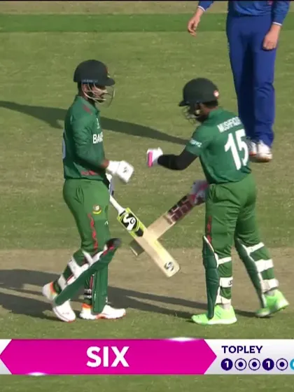 Litton Das - Six - England vs Bangladesh