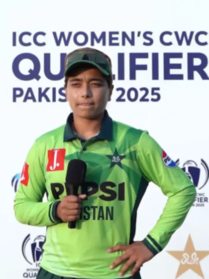 Fatima Sana - Urdu Post-Match interview | WCWCQ 2025 | 11th April 2025