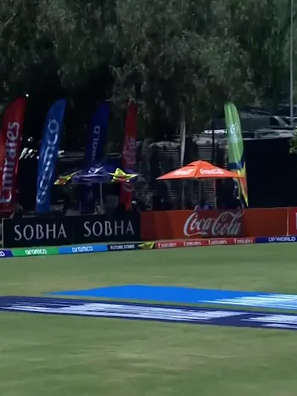 Osman Sadat with a Four vs. West Indies