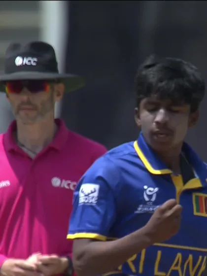 Adnaan Lagadien - Wicket - South Africa vs Sri Lanka