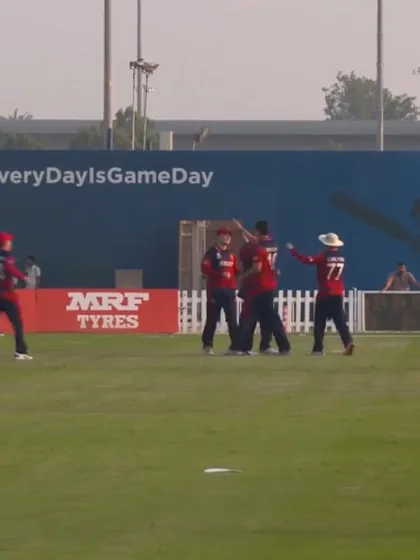 T20WCQ: UAE v JSY – Back-to-back wickets for Ben Stevens