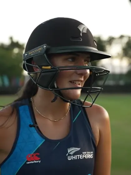 Amelia Kerr mic'd up! At the nets with New Zealand's gun all-rounder | Women's T20WC 2023