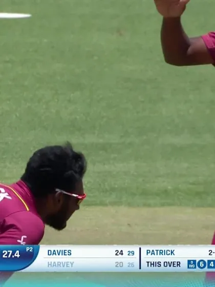 ICC U19 CWC: WI v AUS - Matthew Patrick bowling highlights