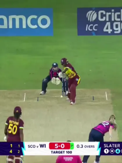 Rachel Slater castles Taylor to give Scotland early boost | WT20WC 2024