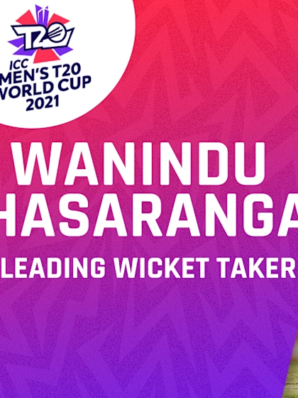Wanindu Hasaranga: Most Wickets at T20WC 2021