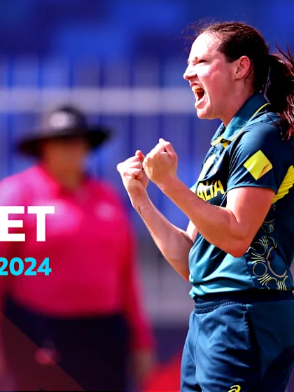 Logo of Every Megan Schutt wicket so far | WT20WC 2024