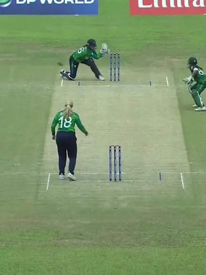 Logo of F Khan with a Batting vs Ireland Women Under-19