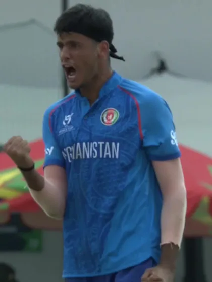 D Bosman with a Batting vs. Afghanistan