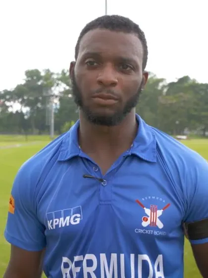 Bermuda v Jersey Player of the Match - Kamau Leverock