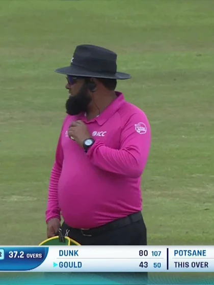 Owen Gould with a Six vs. South Africa