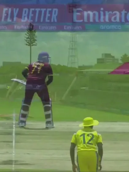 Z Carter with a Six vs. Australia