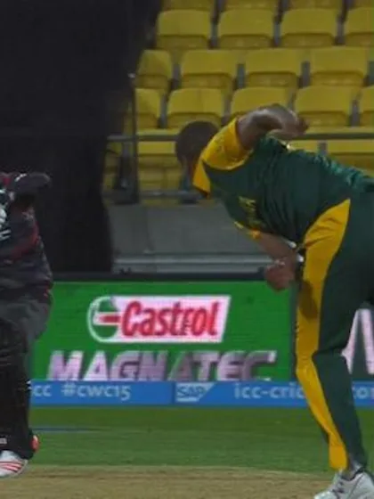 Naveed Gets 4 off The Helmet