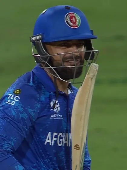 Logo of Rashid Khan - Wicket - Afghanistan vs Australia