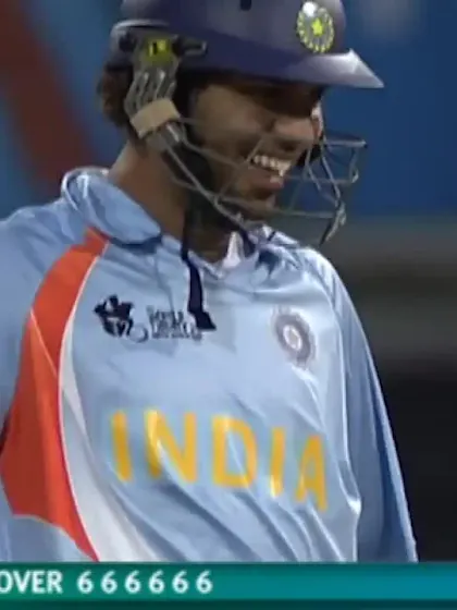 Yuvraj’s six sixes in an over | Greatest Moments
