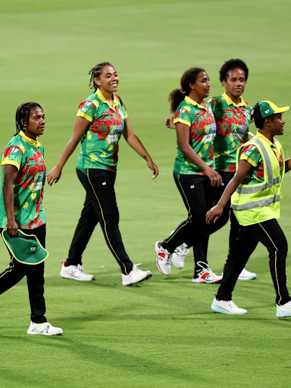 Vanuatu victory highlights thrilling opening day at Women's T20 World Cup Qualifier