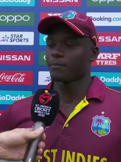 ICC U19 CWC: AUS v WI – Jayden Seales reflects on his 4/49