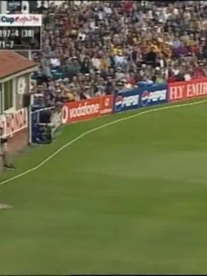 Steve Waugh famously tells Herschelle Gibbs he has “dropped the World Cup.”