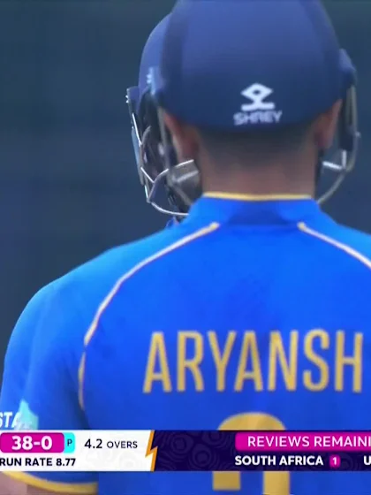 Muhammad Waseem - Wicket - South Africa vs United Arab Emirates