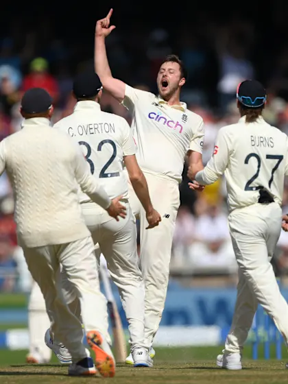 Robinson stars with five-for as England secure innings win