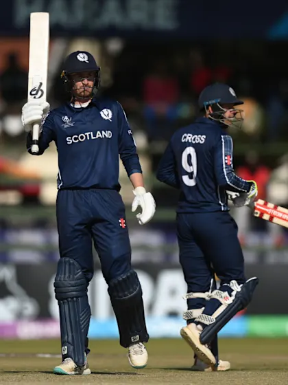 Logo of Brandon McMullen hits brilliant fifty in emphatic win | CWC23 Qualifier