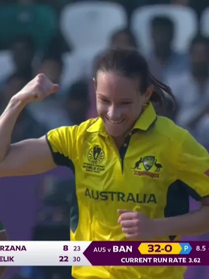 Fargana Hoque - Wicket - Australia Women vs Bangladesh Women