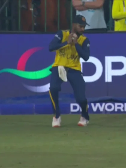 George Dockrell - Wicket - Sri Lanka vs Ireland