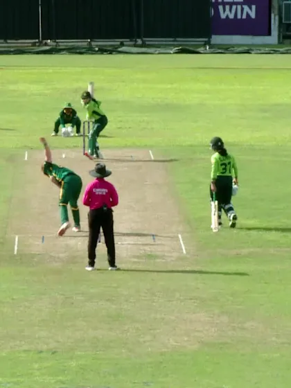 Omaima Sohail - Wicket - South Africa Women vs Pakistan Women