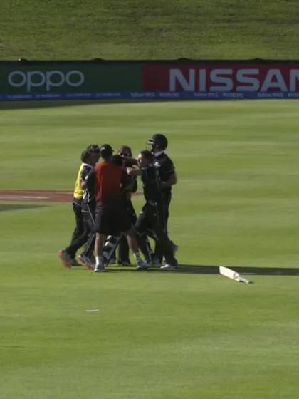 ICC U19 CWC: NZ v SL – The winning moment