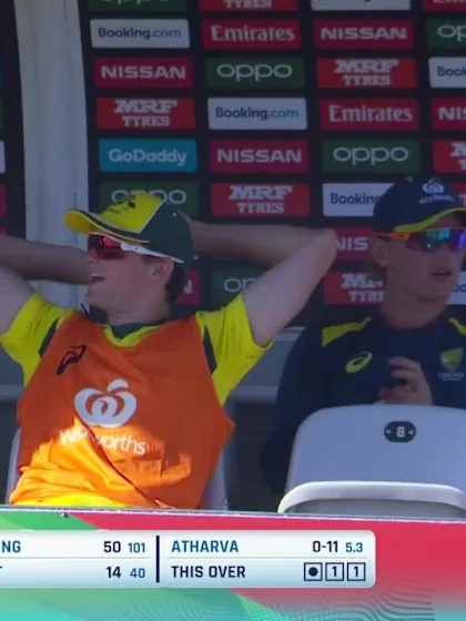 ICC U19 CWC: IND v AUS – Highlights of Australia's innings 