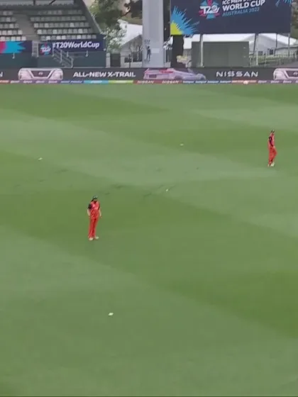 Logo of SIX: Afif Hossain nails a sweep into the stands | T20WC 2022