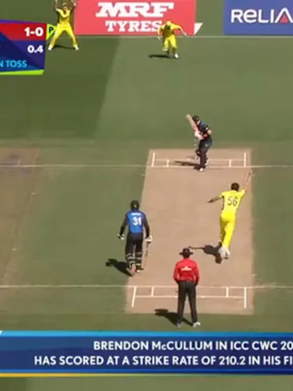 2015 CWC | Starc to McCullum in final