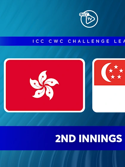 Hong Kong, China v Singapore (2nd Innings)