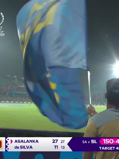 Charith Asalanka - Six - South Africa vs Sri Lanka
