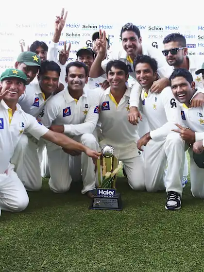 Rampant Pakistan completes series sweep