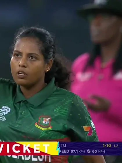 Logo of Tazmin Brits - Wicket - Bangladesh vs South Africa