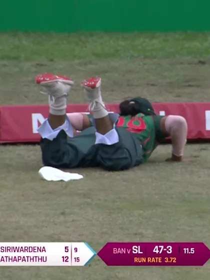 SL v BAN: Sri Lanka innings highlights