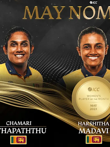 ICC Women’s Player of the Month nominees for May revealed