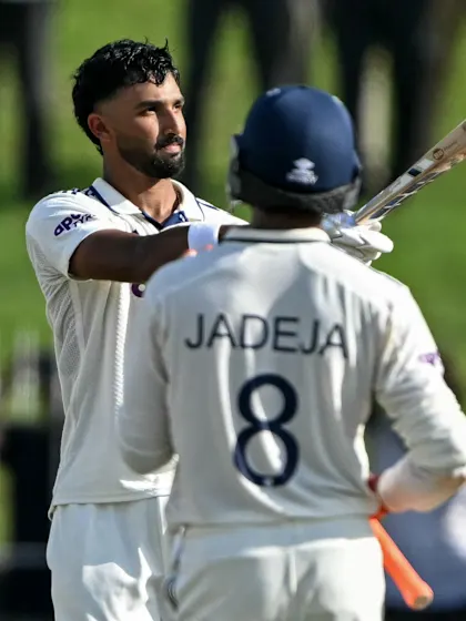 Padikkal tons up again as India dominate Day 1 in Colombo