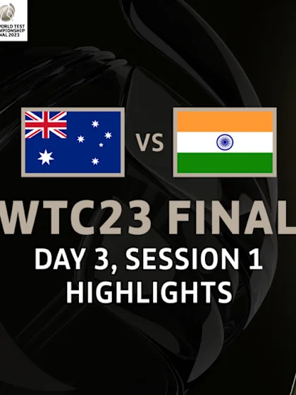 Rahane, Thakur stabilise India | Day 3, Session 1 Highlights | WTC23 Final