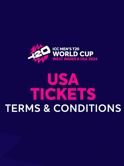 ICC Men's T20 World Cup Ticketing: USA