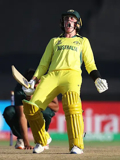 Australia overcome Raza special to setup U19 World Cup Final clash against India