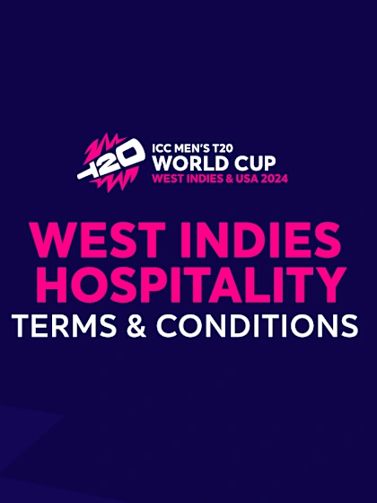  ICC Men's T20 World Cup Hospitality: West Indies