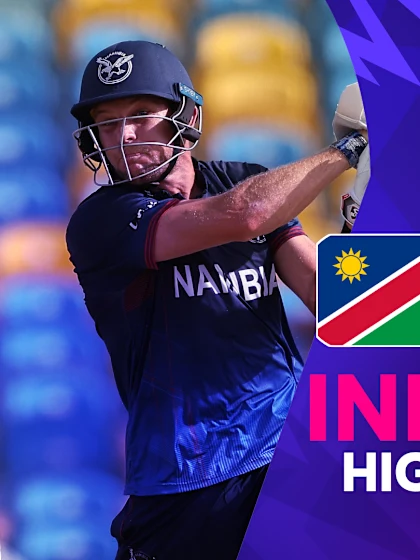 Namibia post competitive total against Scotland in Barbados | Innings Highlights | Men's T20WC 2024